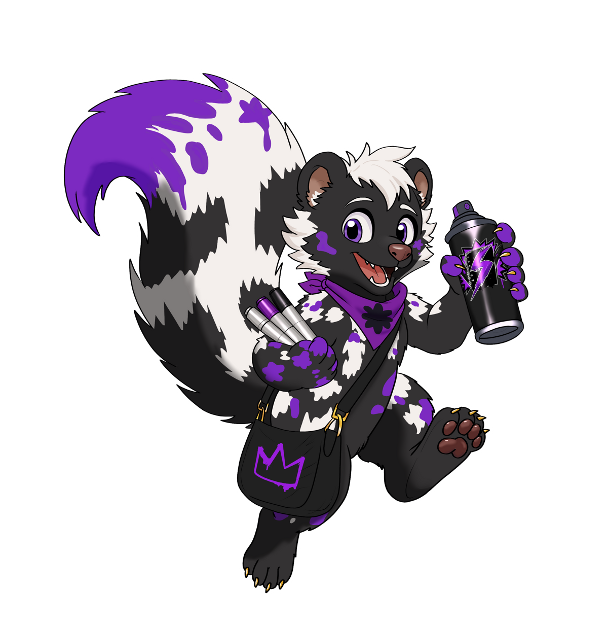 Smudge the Spotted Skunk